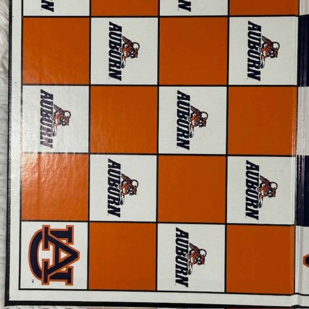Vintage Auburn University Helmet Checkers - Picture 7 of 15